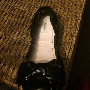 Miu miu ballet slipper shoe