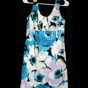 Floral knee length dress