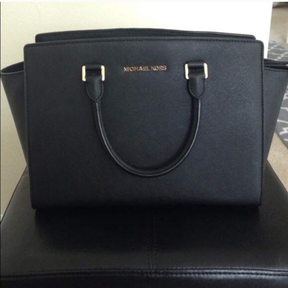 Black Selma medium bag Michael Kors