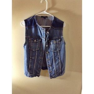 Denim vest