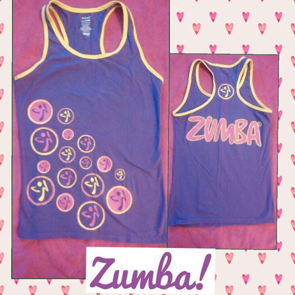 Purple Zumba tank