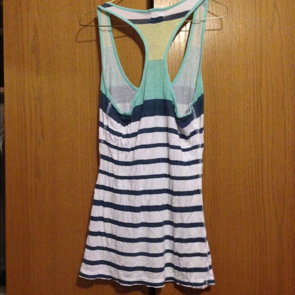 Striped Racerback Tank - Picture 2 of 3