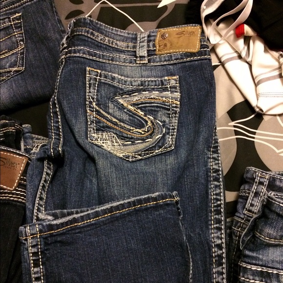 Silver twisted. Size 32/31