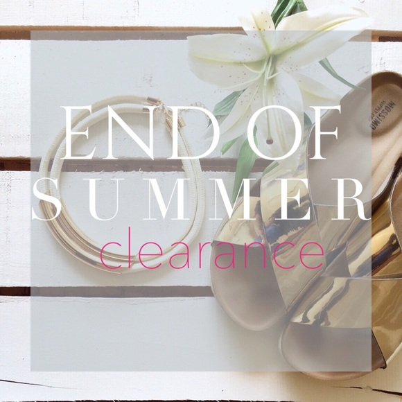 END OF SUMMER CLEARANCE SALE!!!☀️🌺