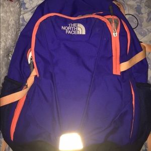 North face back pack