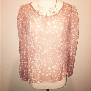 Loft Chiffon Top
