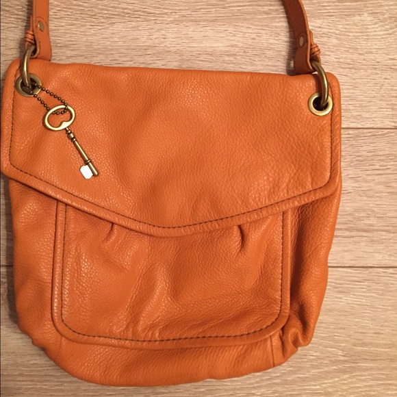 Fossil leather hobo bag
