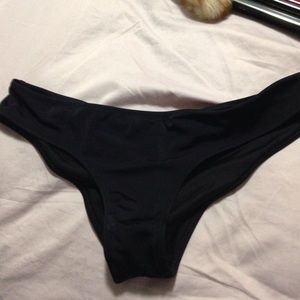 Victoria's Secret Black cheeky bottoms