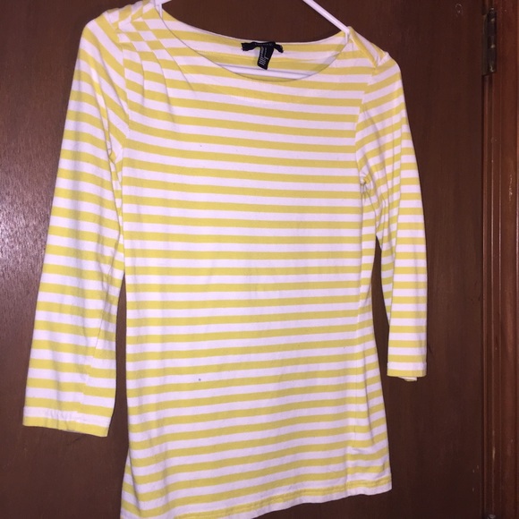 Yellow striped shirt