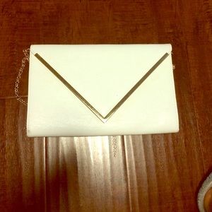 Aldo White Clutch