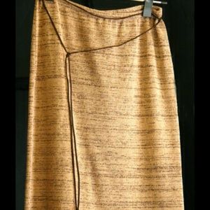 Brown Skirt. Knee length