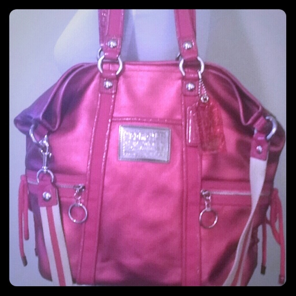 Coach Poppy Pink Crossbody Handbag