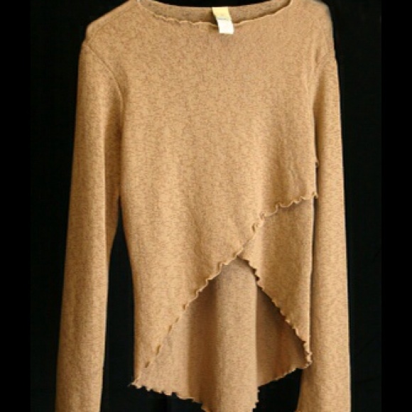 Tan Long Sleeved Shirt