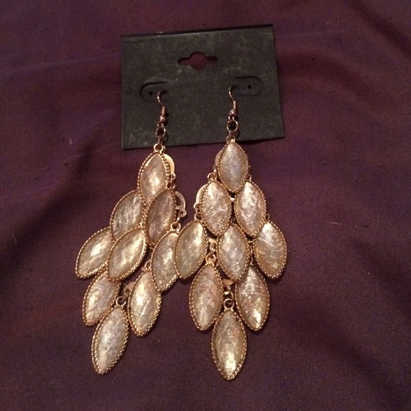 Gold/silver earrings