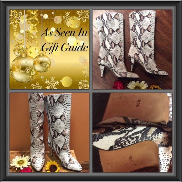 Michele Loisi Shoes - 🎉HP🎉MICHELE LOISI LEATHER BOOTS