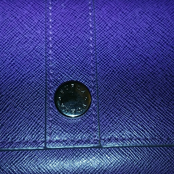 NEW Authentic Furla Purple Checkbook Wallet - Picture 3 of 6