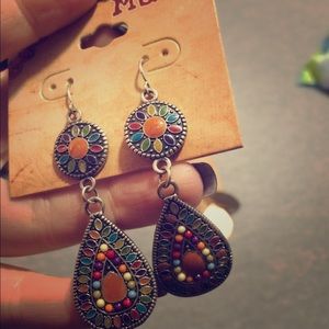 Multi Colored Earrings