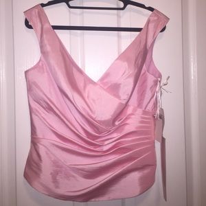 Pink dress top