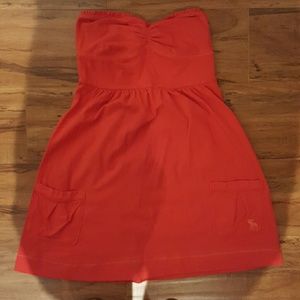 Red/orange summer dress