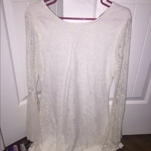 Belle sleeve lace dress