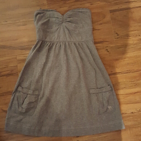 Strapless summer dress