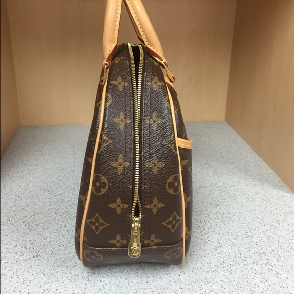 (Sold)Authentic Louis Vuitton Trouville Handbag - Picture 2 of 4