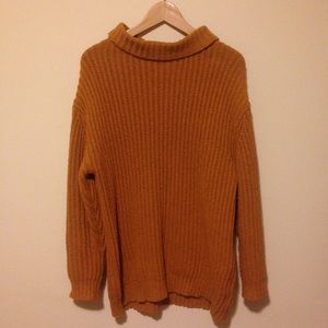 BDG Oversized Knit Mustard Sweater Size XS