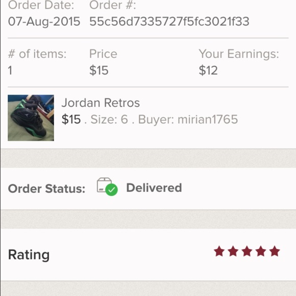 THANKS ON PURCHASE AND STARS