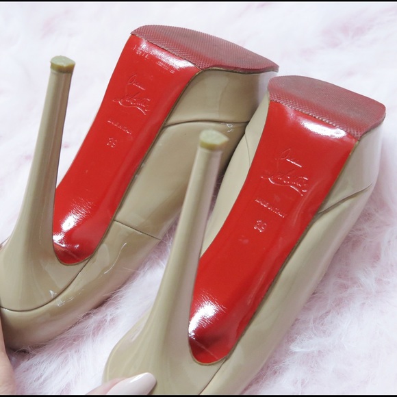 Christian Louboutin Shoes - Christian Louboutin Vibram Heels BIANCA 140 Christian Louboutin Shoes - Christian Louboutin Vibram Heels BIANCA 140