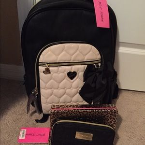 Or best offer-Betsy Johnson Backpack & Wallet