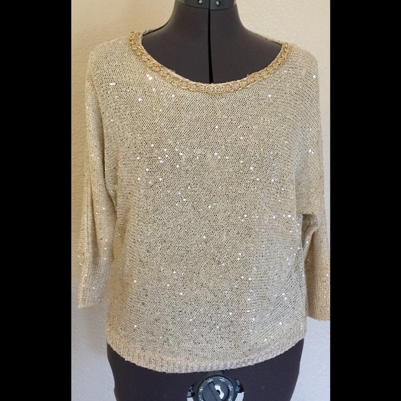 A little bit of shimmer with chain appliqué!