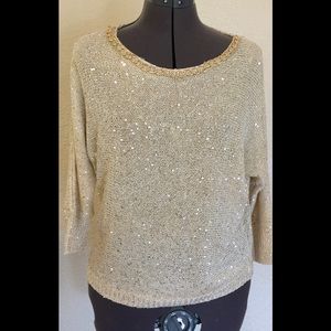 A little bit of shimmer with chain appliqué!