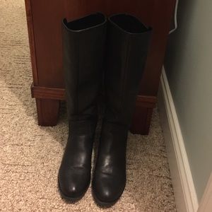 Women's Black Riding Boots