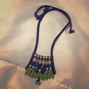 Anthropologie butterfly necklace