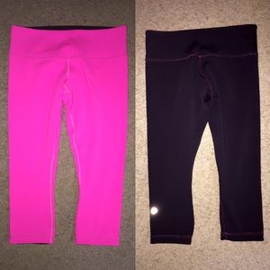 Reversible Lululemon Crop Leggings