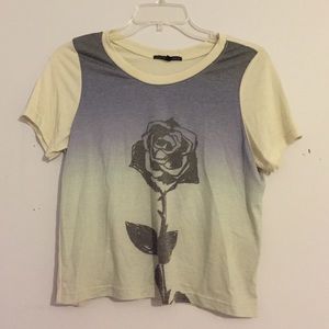 urban outfitters cropped tshirt