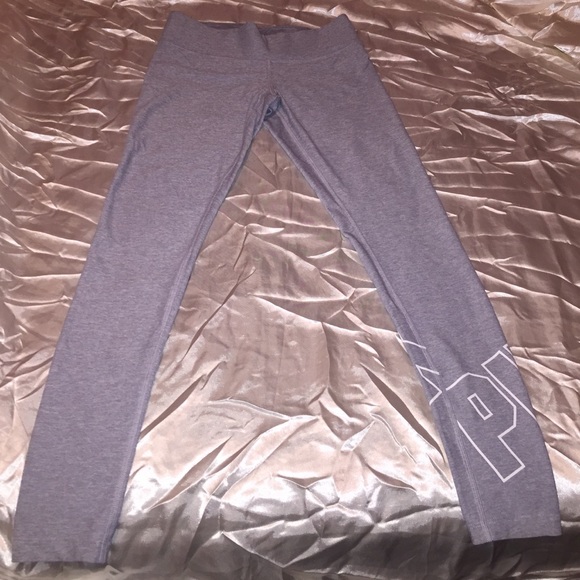 Gray yoga pants