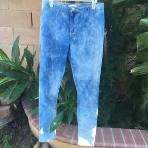 🆕 High Waisted Acid Wash Jeans || Jeggings