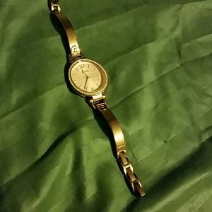 Fossil rose gold georgia watch
