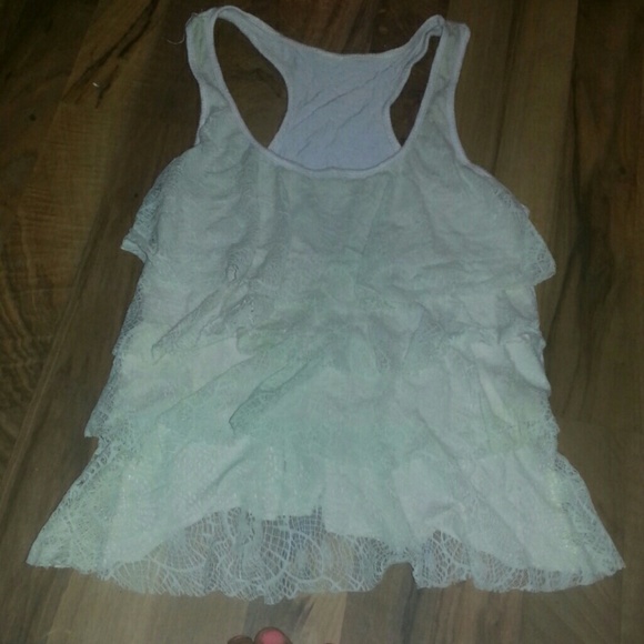 Rue 21 tank top. Lace.