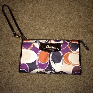 Coach wristlet