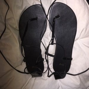 Gap strap-up sandals