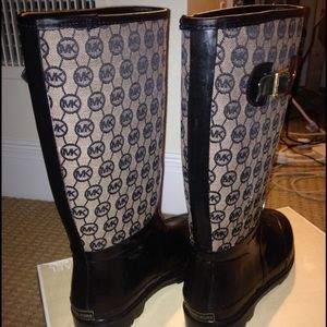 HOLD - MICHAEL Michael Kors Monogrammed Rainboot