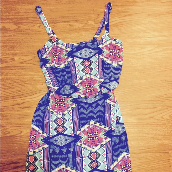 Summer print dress