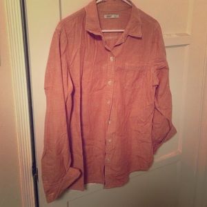 Salmon Chambray Shirt