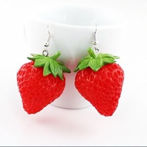 Strawberry earrings