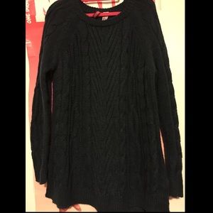 Navy blue sweater