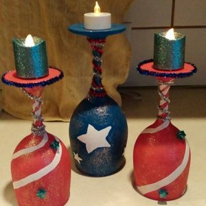 Hand painted glasses