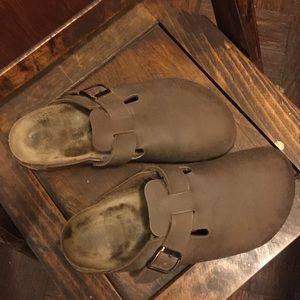 Birkenstock leather clogs 39
