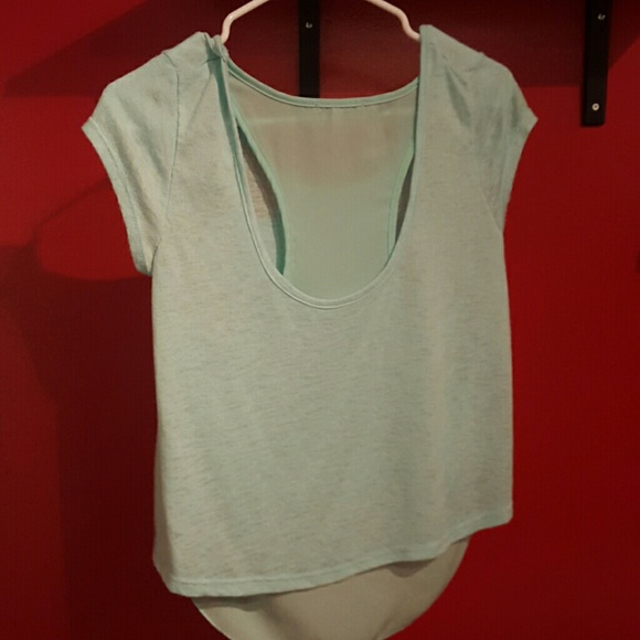 Turquoise blouse - Picture 3 of 3